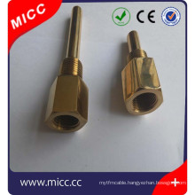 MICC Thermocouple sheath with brass